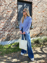 Magazine Tote Pebble Grain