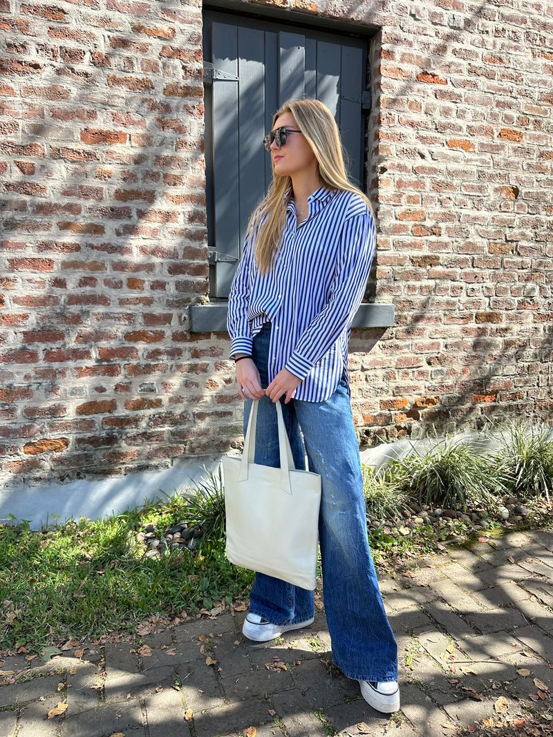 Magazine Tote Pebble Grain