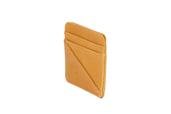Yosemite Card Case Wallet Oil Tan